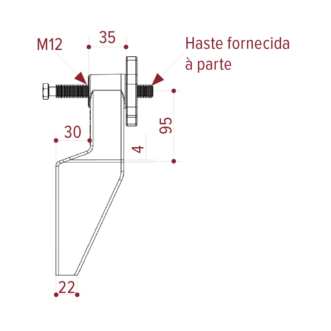 LATERAL FIXO 95